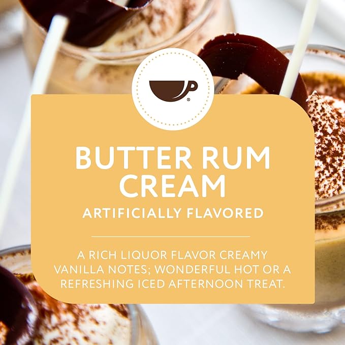 Almond Amaretto and Butter Rum Cream Ground Coffee Bundle