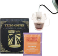 Tribo Coffee Single-Serve Portable Pour Over Drip Coffee - Privateer's Reserve - Colombia Exotico - 5 Servings (Light Roast)