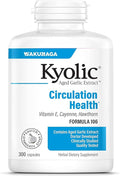 Kyolic Aged Garlic Extract Formula 106 Circulation Health 300 Capsules (Packaging May Vary)