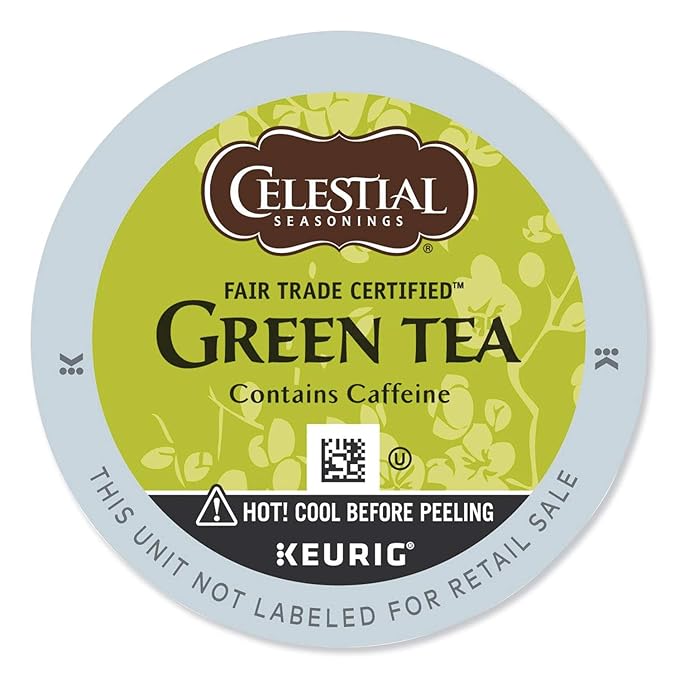 Celestial Seasonings Tea Sampler Keurig Single-Serve K-Cup Pods Variety Pack 22 Count