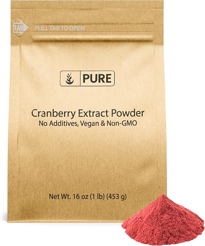 PURE ORIGINAL INGREDIENTS Cranberry Extract Non-GMO Herbal Supplement