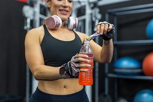 Sqwincher Zero Qwik Stik Sugar Free Watermelon &amp Mixed Berry Flavor Electrolyte Hydration Drink Mix (50 Count)