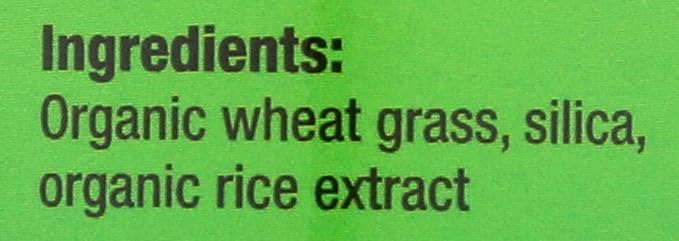 Pines Organic Wheat Grass 500 Count Tablets