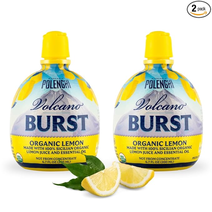 Volcano Lemon Juice 6.7 oz (Pack of 2)