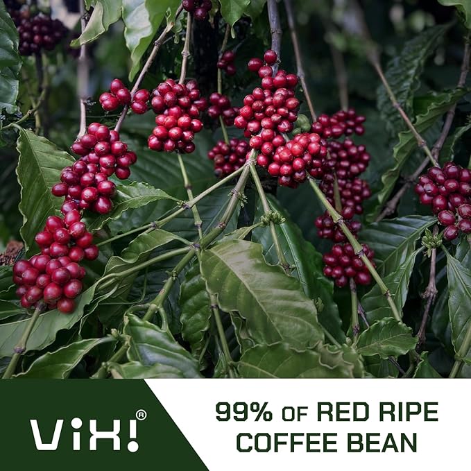 VIXI Drip Coffee Blended 24 Bags Ground Coffee Medium Roast Hanging Ear Arabica Blend Robusta Smooth and Balanced Flavor Single Serving Natural Vietnamese Coffee