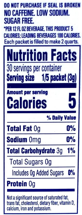 Crystal Light Natural Pink Lemonade Drink Mix 12 QT (Pack of 12)