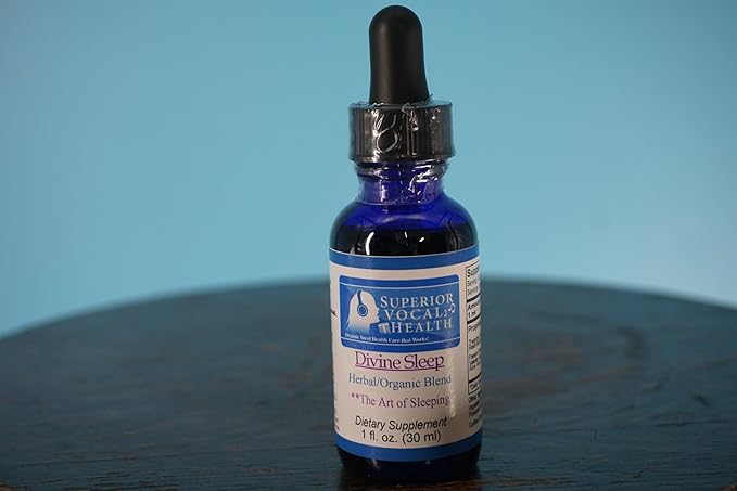 DIVINE SLEEP Herbal/Organic Complete Sleep System for Singers