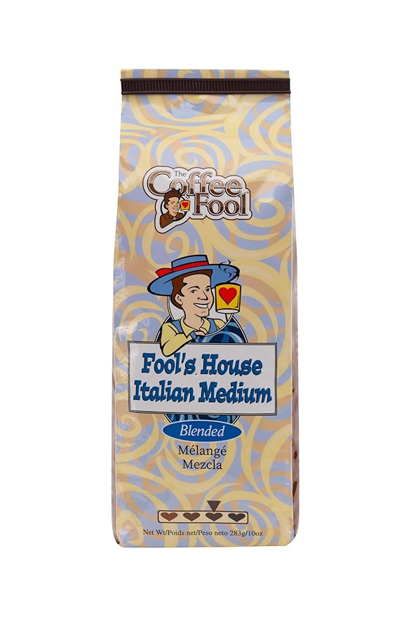 Coffee Fool's House Italian Medium (Coarse Grind)