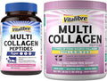 Multi Collagen Peptides 180 Caps and Multi Collagen Peptides Powder 16oz
