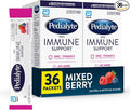 Pedialyte with Immune Support Electrolyte Drink Powder with Vitamin C and Zinc Advanced Hydration Mixed Berry 36 Powder Packets