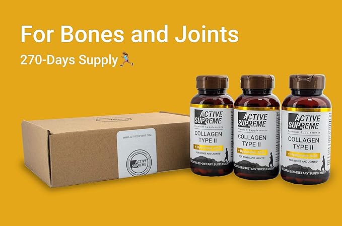 3 Pack of Collagen Type 2 + 3 Pack ZINC Citrate 50 MG