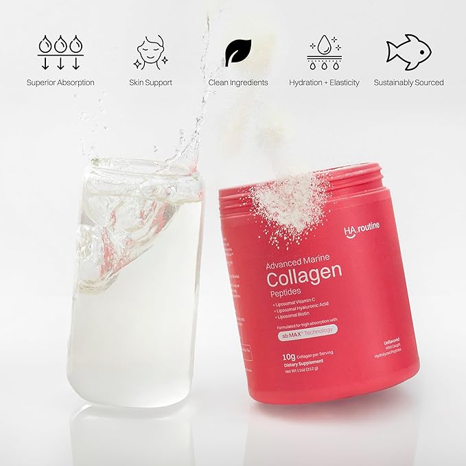 Advanced Marine Collagen Peptides+ &amp Liposomal Sleep Gummies – Supports Skin Joints &amp Restful Sleep