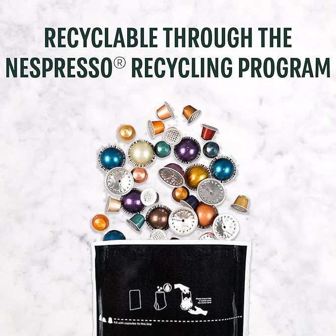 Starbucks by Nespresso Vertuo French Roast Dark Roast Coffee 32-count Coffee Pods Brews 7.8 oz.