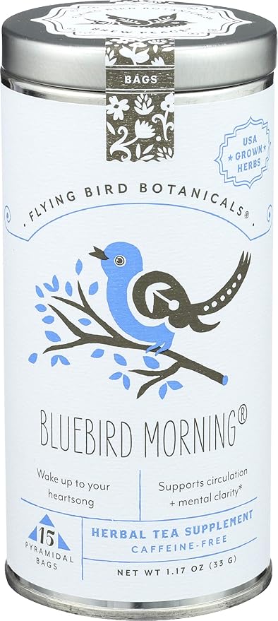 FLYING BIRD BOTANICALS Bluebird Morning Tea 15 CT