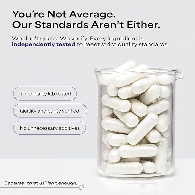 Minerals 101 by Dave Asprey | Daily Essential Mineral Support | Trace Mineral Supplement with Calcium Magnesium Malate Chromium Zinc Copper Potassium | 30 Day Supply