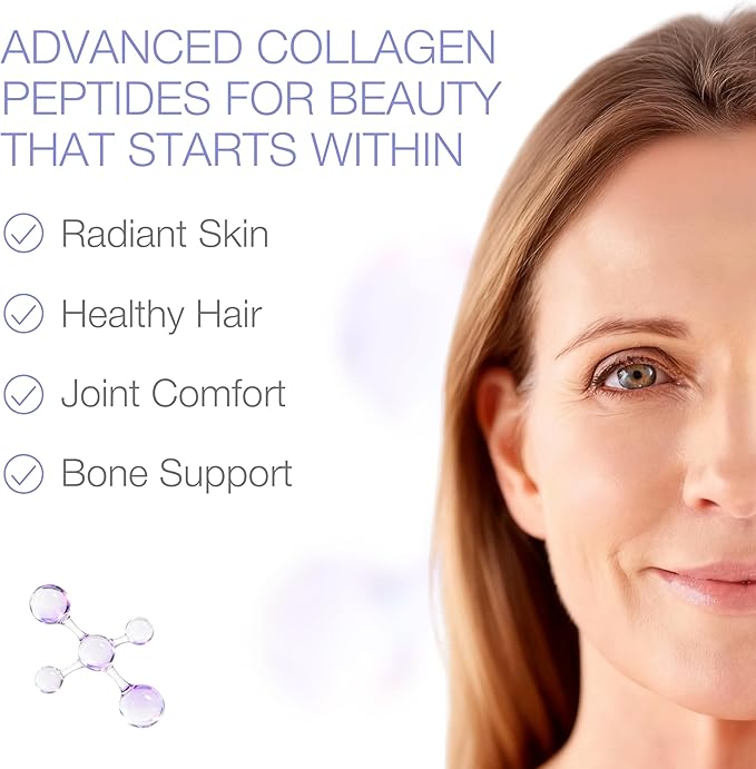 YOUN Beauty Supplemental Collagen Powder by Holistic Plastic Surgeon Dr. Anthony Youn 30 Servings (Unflavored) – Fortigel Fortibone &amp Verisol Multi-Collagen Peptides for Skin Health