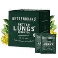 Betterbrand Mullein Tea Bags for Lung Detox - Respiratory Support with Thyme Elderberry Ginseng Ginger Caffeine Free Herbal Blend - 15 Tea Bags (Pack of 1)