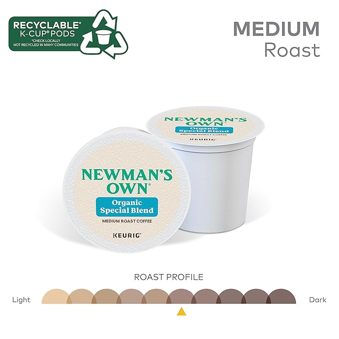 Newman's Own Organics Special Blend (Extra Bold) K-cups For Keurig Brewers 24-Count Box (Pack of 2)