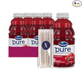 Ocean Spray - Lavinia Essentials Bundle: 4- Pack of Cranberry Unsweetened 100% Pure Juice 32 Fl oz Plastic Bottles + 1 Utility Prop