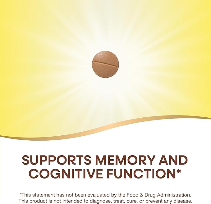 Nature's Way Ginkgold Max Advanced Ginkgo Extract Supports Concentration Cognitive Function* Memory and Focus* Gluten-Free Vegan 60 Vegan Tablets (Packaging May Vary)