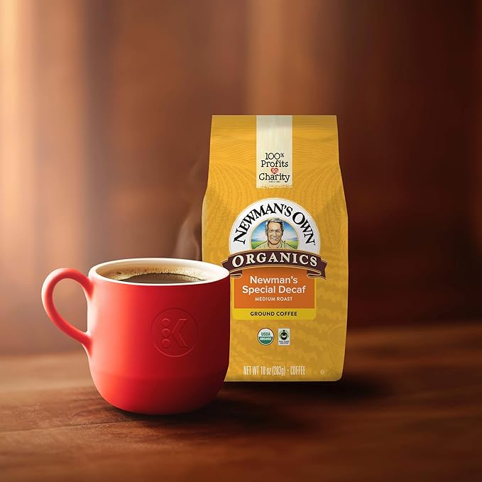 Newman's Own Organics Newman's Special Blend Ground Coffee Medium Roast Bagged 10 oz (Pack of 4)