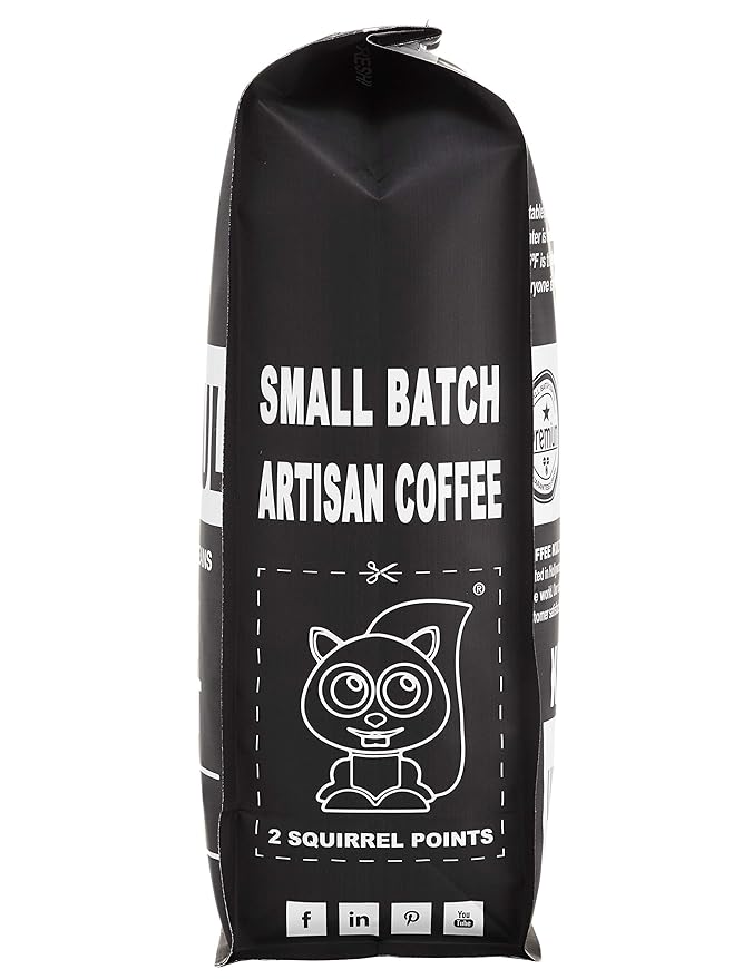 Koffee Kult Dark Roast Ground Coffee - Small Batch Gourmet Aromatic Artisan Blend 100% Arabica Coffee Organically Sourced (Ground 32oz)