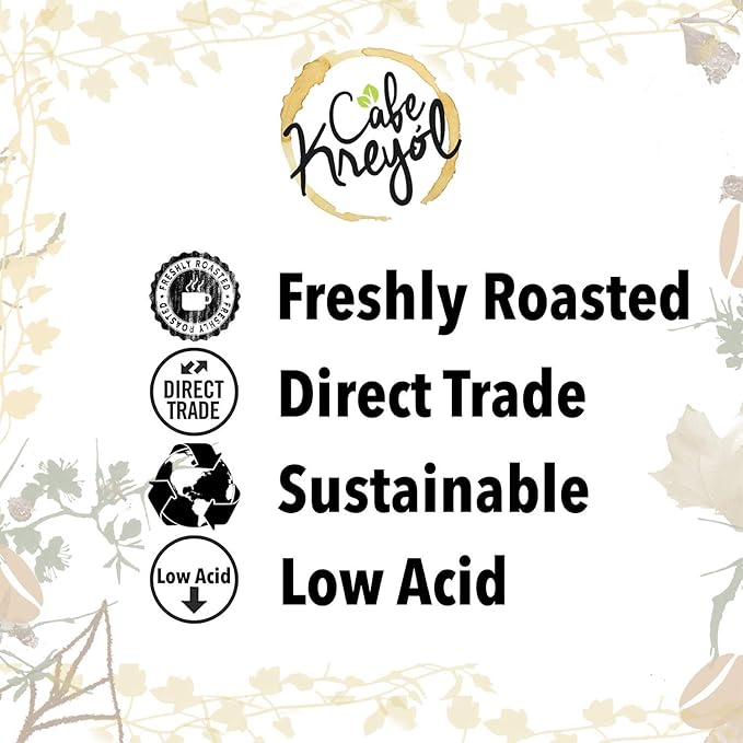 Cafe Kreyol Coffee Rising Phoenix Espresso | Roasted Whole Beans (12 oz)