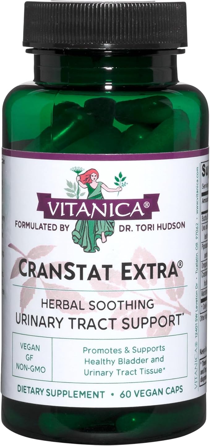 Vitanica CranStat Extra Urinary Tract Support Vegan 60 Capsules