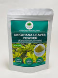 Organic Kalanchoe pinnata Leaves Powder 100g (Bryophyllum Pinnatum) Miracle leaf air plants Herbal Powder - Ceylonwood Herbals