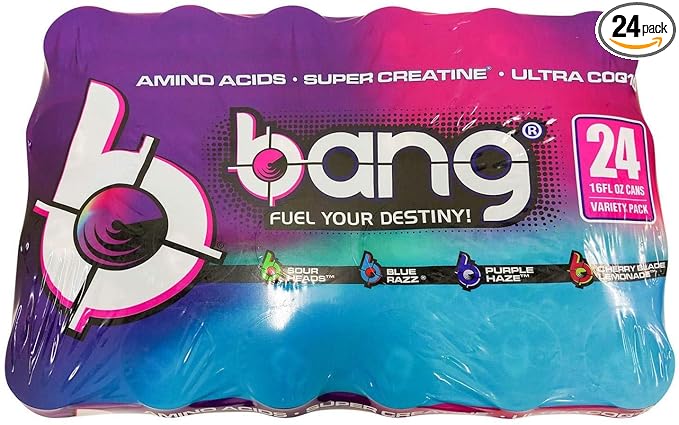 Bang Energy Variety Pack 16 Ounce (24 Pack)