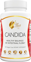 Cocó March N.M.D Candida Cleanse – 30 Day Herbal Detox Cleansing with Digestive Enzymes for Gut Health &amp Immune Support – Gluten Free Vegan Non-GMO Dairy Free Soy Free – 120 Veggie Caps