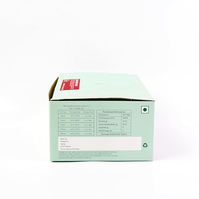 Luxmi Estates - Assortment Pack (60 tea bags *2g each)| 120g pack | Valerian Dream Midnight Bloom Turmeric Timeout Astounding Ashwagandha Purely Peppermint Citrus Sky Minty Mile African Rose I