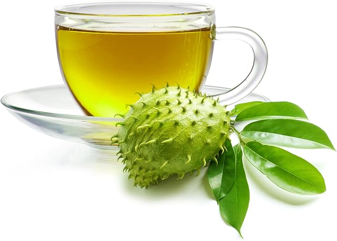 Graviola Tea 100 Bags Soursop - Organic Annona Muricata - Guanabana Herbal Tea - 100% Pure Soursop Leaf for - Caffeine-Free Premium Quality Graviola Tea Bags