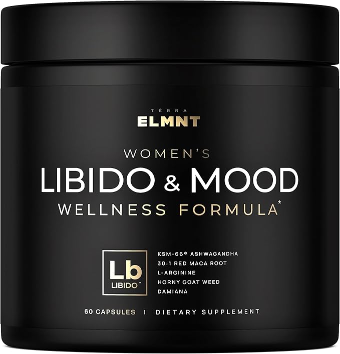 10150mg Libido Booster for Women w. 30x Strength Red Maca Root KSM66 Ashwagandha Horny Goat Weed &amp Damiana - Pure Peruvian Red Maca Root Capsules Powerful Aphrodisiac &amp Testosterone for Wom
