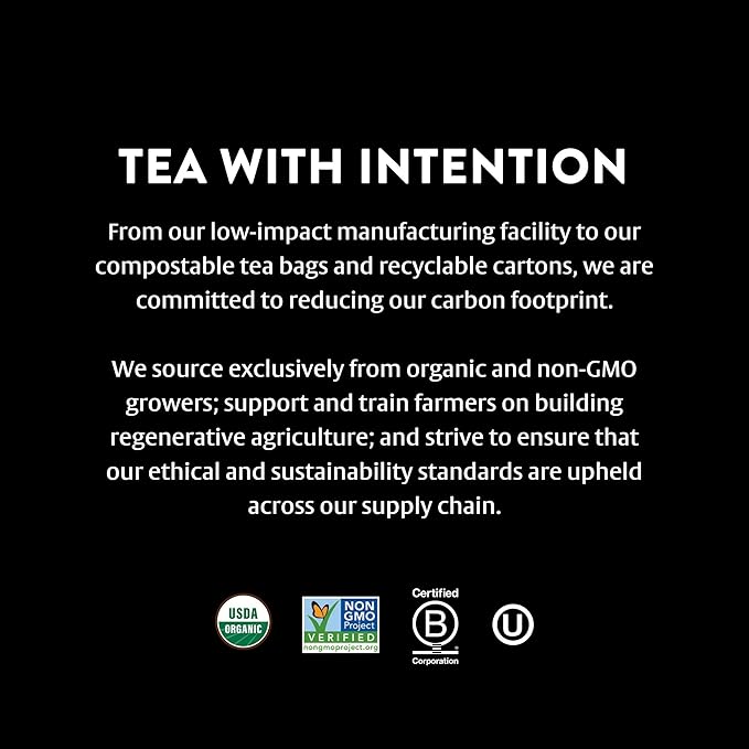 Choice Organics - Organic Apple Mate Tea (6 Pack) - Compostable - Contains Caffeine - 96 Organic Yerba Mate Tea Bags