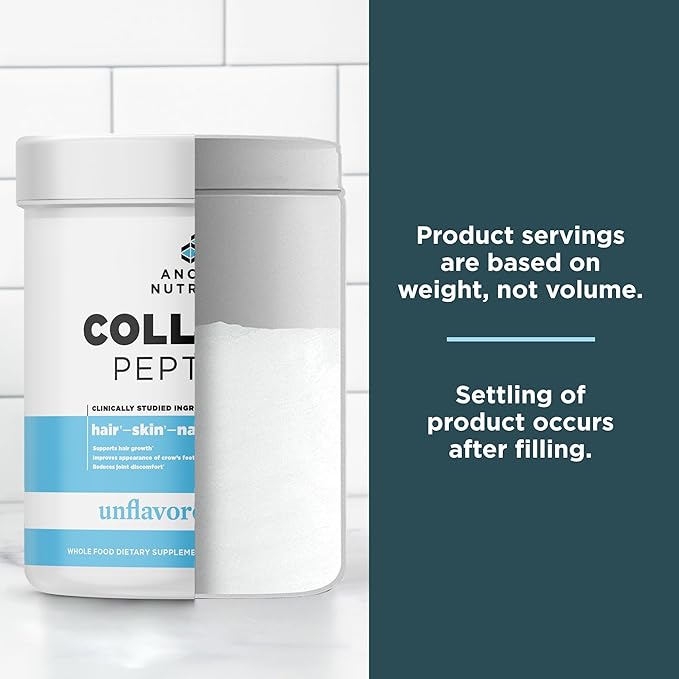 Ancient Nutrition Collagen Peptides Protein Powder Unflavored 14 Servings + Collagen Peptides Protein Powder Unflavored 28 Servings