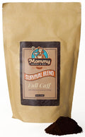 Mommy Needs A Fix Full Caff Ground Coffee | 100% All Natural Arabica Beans | Medium Roast | Pregnancy &amp Breastfeeding Friendly | Roasted in the USA | 1 lb