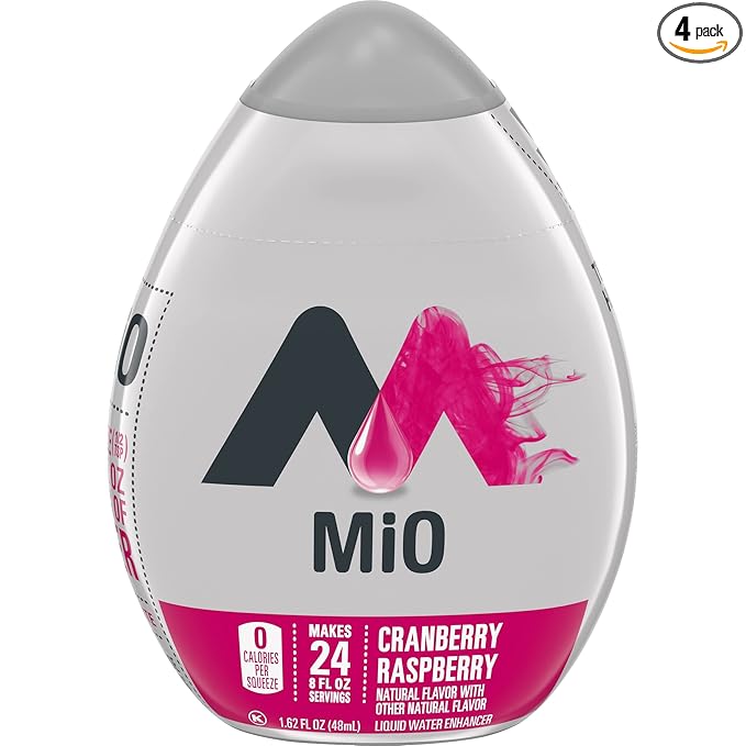 Mio Liquid Water Enhancer Cranberry Raspberry 1.62 OZ pack of 4