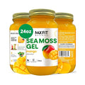 Sea Moss Gel Raw (12 Flavors) 24oz Wildсrafted Gold Sea Moss Gel from Saint Lucia | 92 Vitamins and Minerals | Pure Raw+Non-GMO | Vegan Superfood