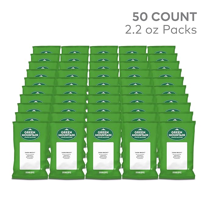 Green Mountain Coffee Roasters Dark Magic Keurig Fractional Packs 50 Count 2.2 oz.
