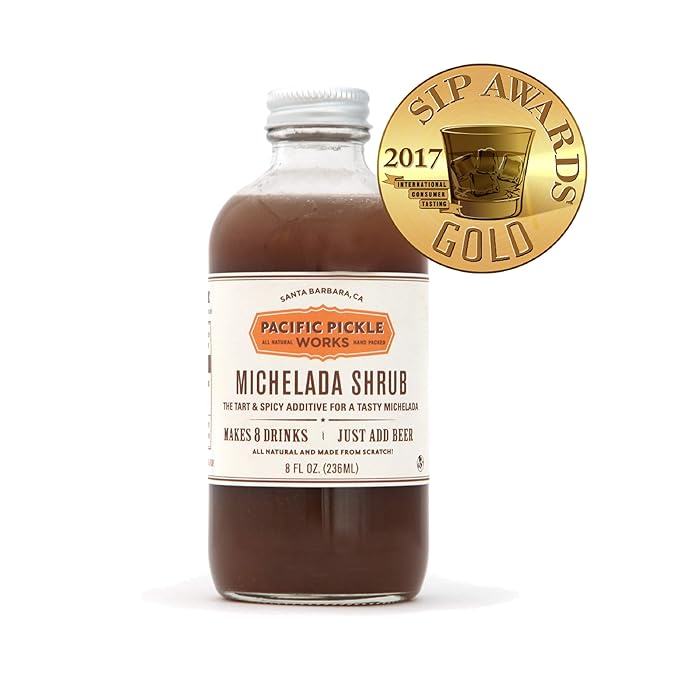Michelada Shrub (2-pack) - Tart &amp spicy beer mixer 16oz