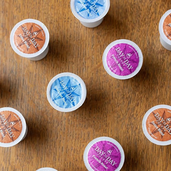 Day To Day 80-Count Regular Variety Pack Single Serve Coffee Pods for K-Cup Keurig Brewers