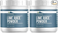 Earthborn Elements Lime Juice Powder 1.6 lb Pure &amp Natural Delicious Sour Flavor (Pack of 2)