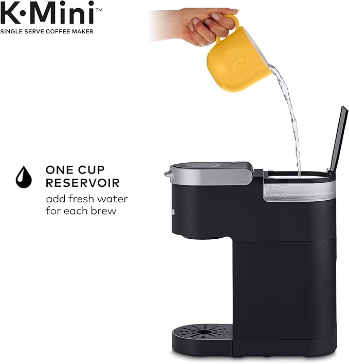 Keurig K-Mini Single Serve Coffee Maker with Green Mountain Coffee Roasters Nantucket Blend Medium Roast 32 ct K-Cup Coffee Pods