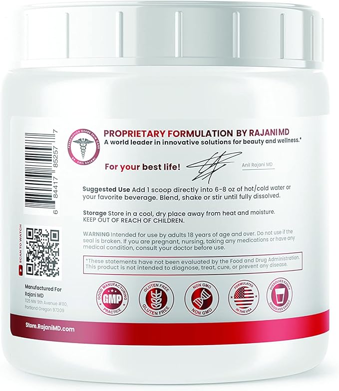 RajaniMD Collagen Powder