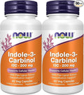 Indole-3-Carbinol (I3C) 200 mg - 60 Veg Capsules x 2 Bottles
