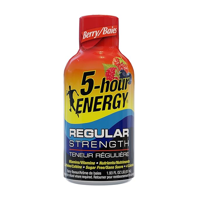 Marjack 500181 Five Hour Energy Drink 2 Oz 12/Pk Berry Flavored