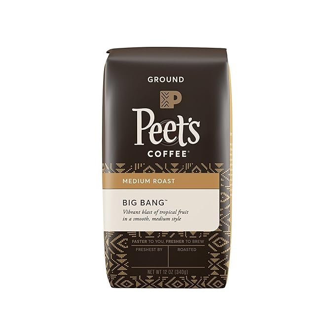 Peet's Coffee Big Bang Medium Roast Ground Coffee 12 oz