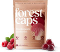 Forest Caps Mushroom Gummies – Lion’s Mane Reishi &amp Cordyceps – Focus Calm &amp Natural Energy – Organic Fruiting Body Extracts – Vegan All Natural Made in USA – 60 Count