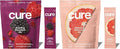 Cure Hydration Electrolyte Mix | Electrolyte Powder for Dehydration Relief | Made with Coconut Water | No Added Sugar | Vegan | Paleo Friendly | Grapefruit + Berry Pomegranate Bundle | 28 Packets